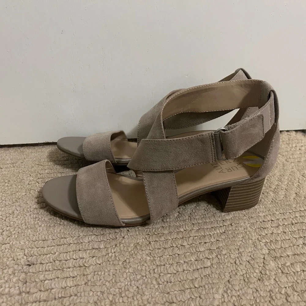 Naturalizer Taupe Strappy Sandals - Picture 3 of 5